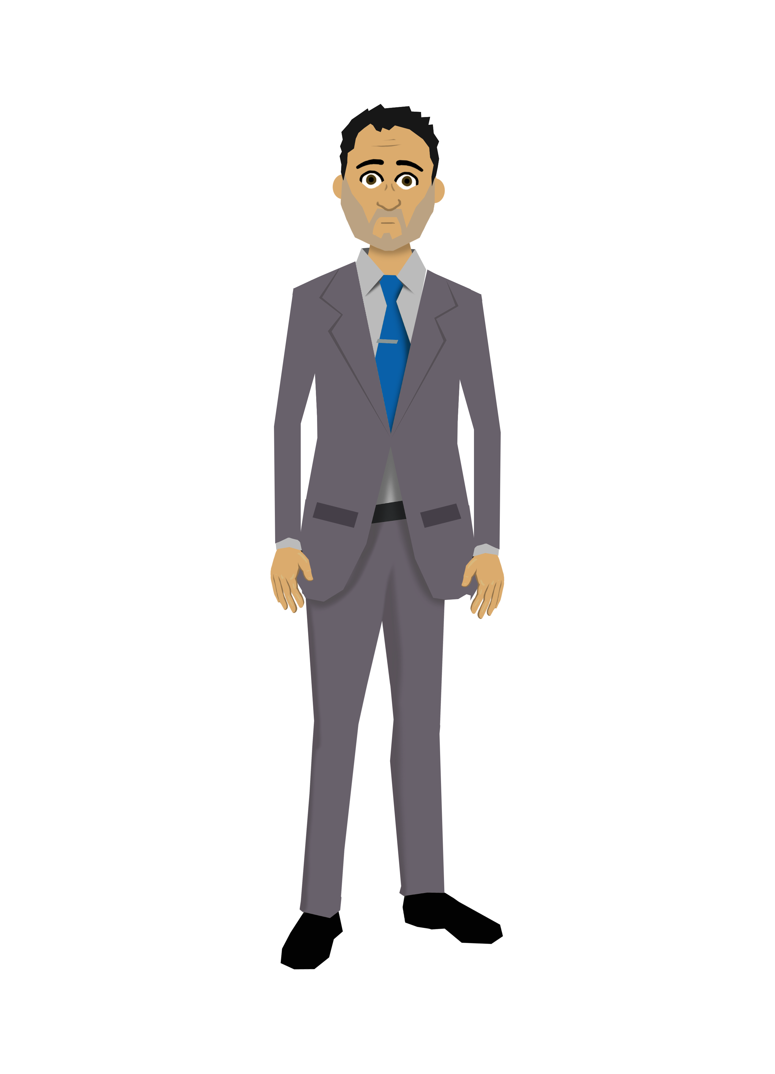 32 man grey suit 2